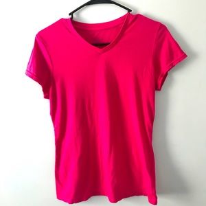 Pink short sleeve tee shirt